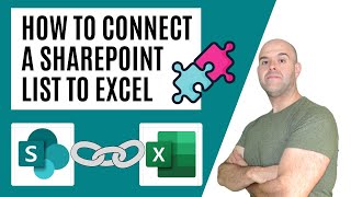 How To Connect a SharePoint List To Excel [upl. by Atinrahs377]