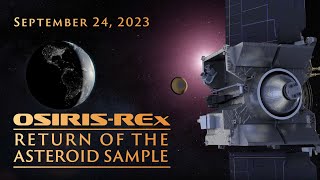 OSIRISREx returns sample of asteroid Bennu to Earth [upl. by Haissem723]