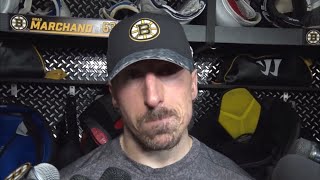 Brad Marchand emotional after game 7 [upl. by Brownson462]