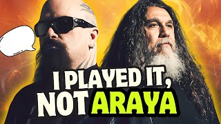 Kerry King Reveals Tom Araya Didnt Play Bass on Slayer Records [upl. by Ahsehyt895]