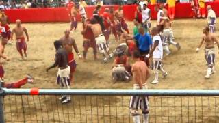 Calcio Storico Fiorentino Firenze 2011  3 [upl. by Fesoy]