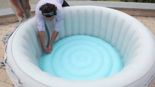 Lanaforms Aqua Pleasure Inflatable jacuzzi [upl. by Aubree]