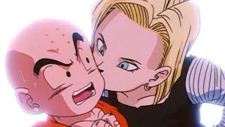 Krillin and Android 18 Love Story  Krillin Destroys Android 18 [upl. by Gibun141]