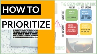 How to Prioritize Tasks Effectively GET THINGS DONE ✔ [upl. by Mode]