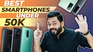 Top 5 Best Flagship Phones Under 50000 Budget ⚡ June 2021 [upl. by Moskow]