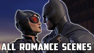 All ROMANCE scenes CATWOMAN KISS Batman Season 2 [upl. by Tsirhc297]