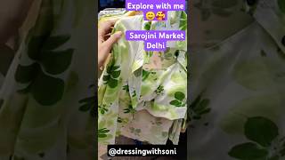 Sarojini Nagar Market Delhi Vlog  Latest Collection 2024 With Shop Number sarojininagar shopping [upl. by Sibyl]