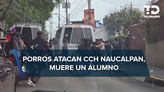 Muere alumno en CCH Naucalpan tras ataque a petardos [upl. by Herold293]