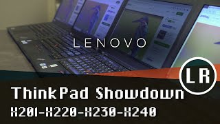 Lenovo ThinkPad Showdown X201X220X230240 [upl. by Pontus]