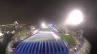 POV LEVI LAVALLEES 412 FEET WORLD RECORD JUMP ON A SNOWMOBILE [upl. by Annaej]