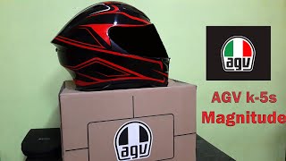 Unboxing and Review of AGV K5s  Helmet  New 2018 Graphics [upl. by Airetak]