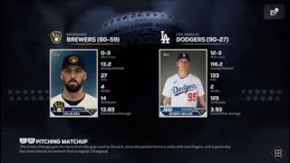 ⚾🧢MLB The Show 23 Franchise Yr 1 feat the LA Dodgers Month of August Highlights [upl. by Elocel]