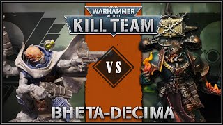 Wyrmblade vs Legionary  Kill Team BhetaDecima [upl. by Hopper]