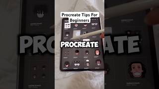 PROCREATE TIPS FOR BEGINNERS procreate procreatetutorials shorts [upl. by Oderfliw]