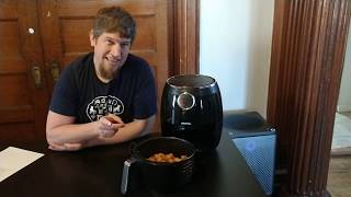 Gourmia French Door XL Digital Air Fryer Oven Review [upl. by Adnilrev933]