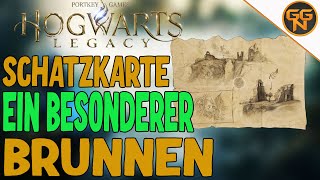 Hogwarts Legacy Guide  Schatzkarte GELÖST  Ein besonderer Brunnen [upl. by Eydnarb]