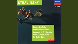 Stravinsky Cantata on Old English texts for soprano tenor female voices and instrumental [upl. by Fishback]