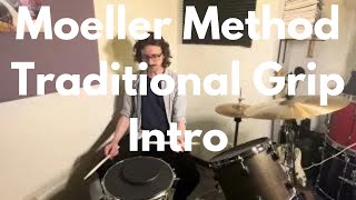 Moeller Method Traditional Grip [upl. by Raval]