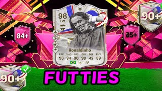 Live EAFC 24 Vertical 90 Repeatable FUTTIES ICON Picks Rivals Grind Can we pack DINHO fc24 [upl. by Hawger929]