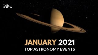 Top Astronomical Events In January 2021 Triple Conjunction  Quadrantid Meteor Shower [upl. by Dominique]