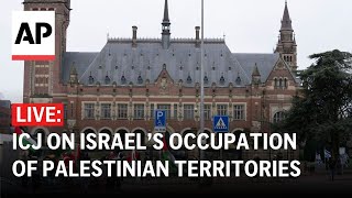 ICJ Day 4 LIVE Top UN court hearing on Israel’s occupation of Palestinian territories [upl. by Lazor366]