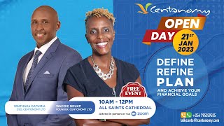 Define Refine Plan and Achieve Your Financial Goals CENTONOMYOPENDAY [upl. by Biggs]