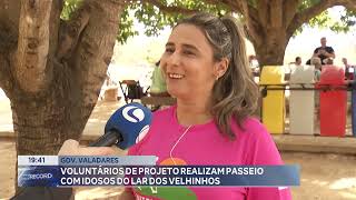 Gov Valadares Voluntários De Projeto Realizam Passeio Com Idosos Do Lar Dos Velhinhos [upl. by Kenway]