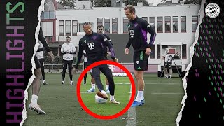 Nasty Nutmegs amp Great Finishes 🥜🥶  Best of FC Bayern Training in October [upl. by Lyford]