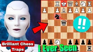 Most SPECTACULAR ❤️ Chess Traps You Should Learn Before Playing Chess  Chess Strategy  Chess  AI [upl. by Lacombe]