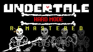 Undertale Disbelief Papyrus Hard Mode OST REMASTERED 35k special [upl. by Atteuqahs]