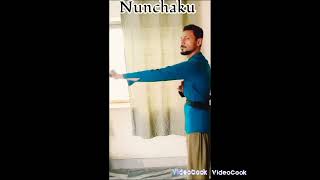 Save your head while playing with Nunchaku [upl. by Ahsimak]