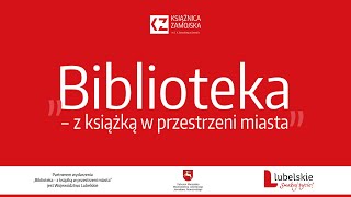 Biblioteka  z książką w przestrzeni miasta [upl. by Anaitsirk138]