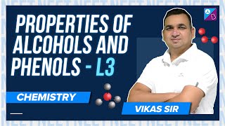 Chemical properties of Alcohols  Alcohols Phenols amp Ethers Class 12 Chemistry Concept  NEET 2023 [upl. by Decker]