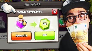 COSA SUCCEDE SE VENDIAMO GLI ARTEFATTI Clash of Clans [upl. by Nuyh104]