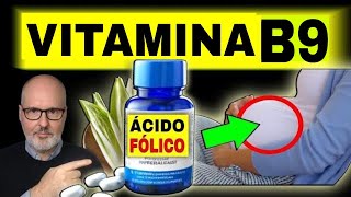 FOLATO VITAMINA B9 Beneficios Alimentos Deficiencia y Suplementación [upl. by Akihdar]