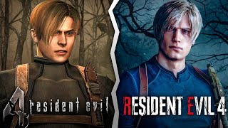 RESIDENT EVIL 4 REMAKE 2023 Vs RESIDENT EVIL 4 2005 COMPARAÇÃO VERSÃO FINAL [upl. by Pearman]