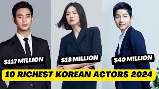 10 of the richest Korean actors and actresses in 2024 [upl. by Duffy]