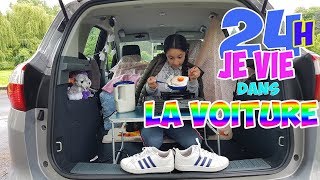 24H JE VIE DANS LA VOITURE CHALLENGE Melle Sabina [upl. by Pollitt778]