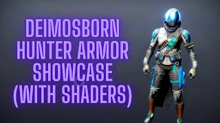 Deimosborn Hunter Armor Showcase With Shaders  Destiny 2 Bungie’s 30th Anniversary [upl. by Eenar]