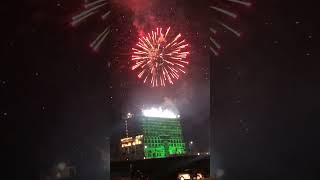 Independence Day of Pakistan 2024 fireworks in Islamabad independenceday [upl. by Mosa]