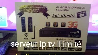 sat illimite 300f iptv mise à jour e installation [upl. by Mariya]