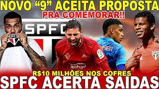 BOMBOU SPFC FECHA ACORDO DANI ALVES DE SAÍDA  BOLADA NA CONTA  ARBOLEDA DE VOLTA [upl. by Magdala352]