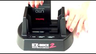 EZD Standalone Duplicator Docking Station How To Guide [upl. by Anide]