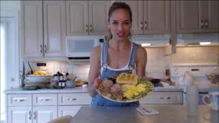 How to Cook Peameal Bacon The Breakfast Series  Cooking with Kimberly [upl. by Noryt]