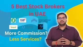 Top 5 Stockbrokers  UAE Stock Market  How to buy and sell with ADX and DFM [upl. by Albie]