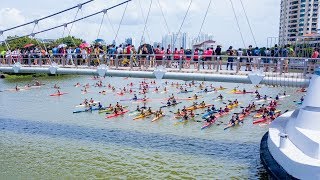 Singapore Canoe Marathon 2019 [upl. by Aneelad]