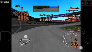 Gran Turismo  2 Alfa Romeo 155 Touring Car Hybrid Power Lap  High Speed Ring [upl. by Janith]