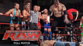 FULL MATCH  John Cena amp Randy Orton vs Raw roster – 17on2 Handicap Match Raw March 17 2008 [upl. by Ogram905]