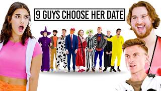 9 Guys Choose Her Perfect Match Based on Halloween Costumes [upl. by Odranoel]