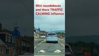 Mini roundabouts amp their traffic calming influencelearner learnerdriver howtodrive learntodrive [upl. by Urbana]